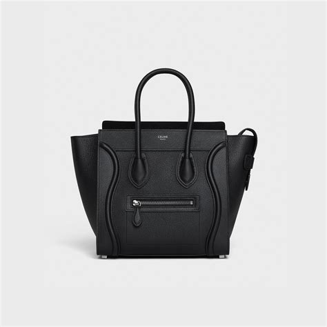 celine micro luggage strap|celine micro handbags.